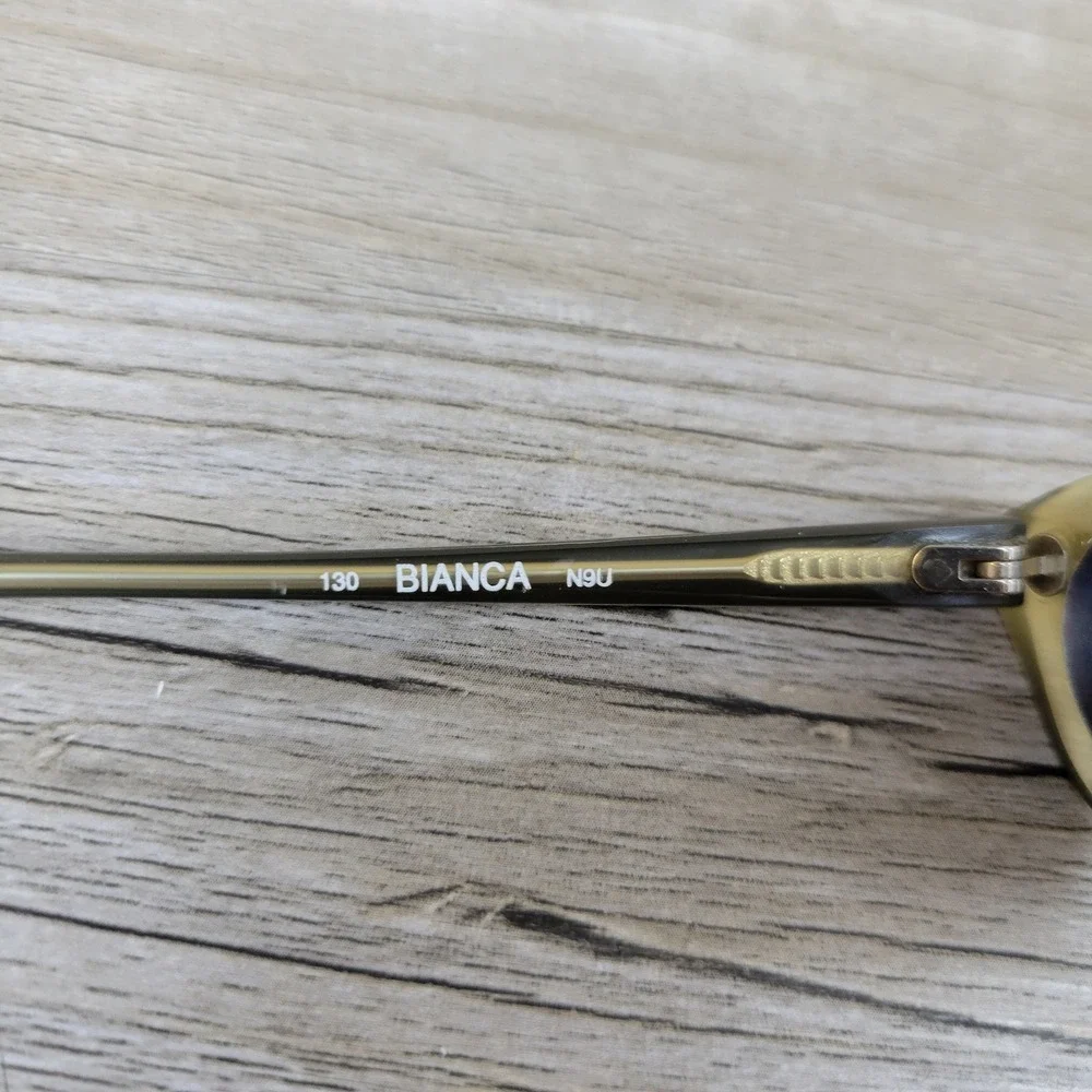 Kate Spade Sunglasses‎ N9U Bianca Olive Green Oval Womens 130mm Frames Only